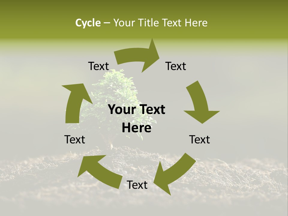 Botany Earth Plant PowerPoint Template