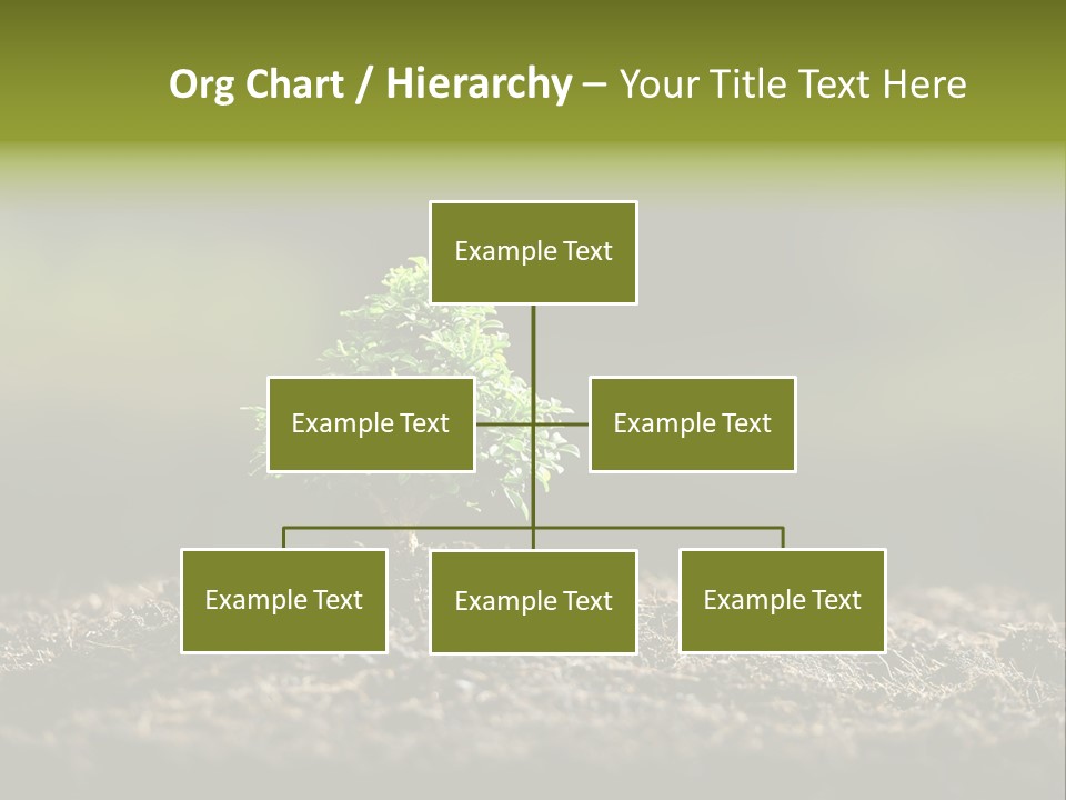 Botany Earth Plant PowerPoint Template