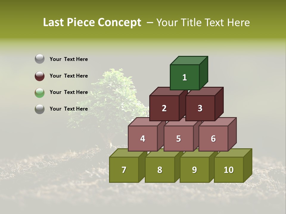 Botany Earth Plant PowerPoint Template