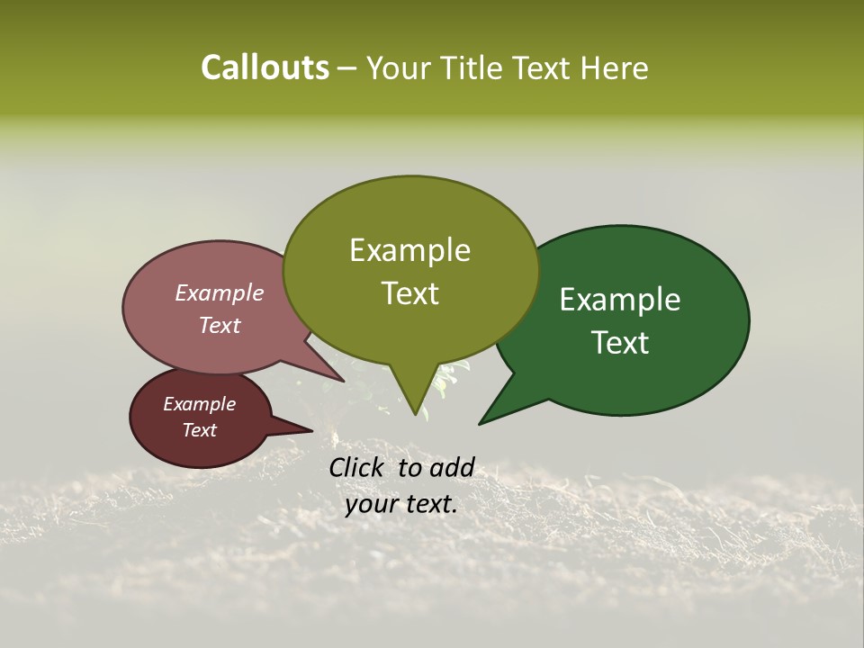 Botany Earth Plant PowerPoint Template
