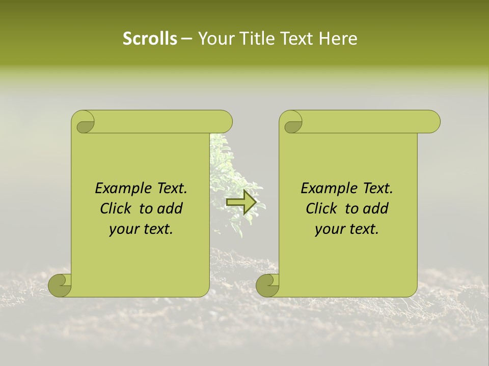 Botany Earth Plant PowerPoint Template