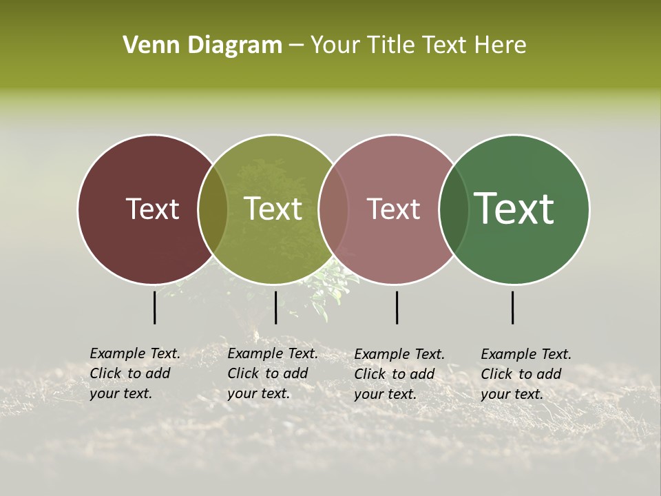 Botany Earth Plant PowerPoint Template