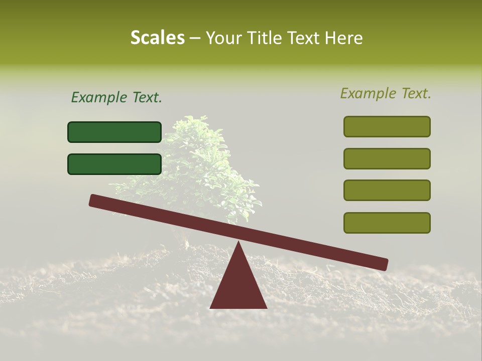 Botany Earth Plant PowerPoint Template