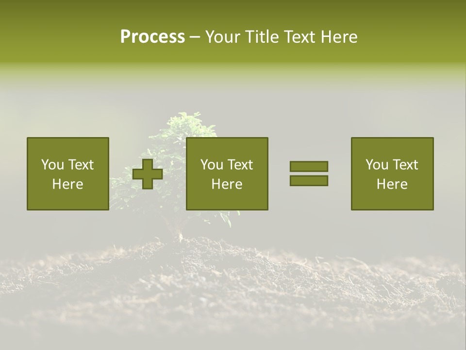 Botany Earth Plant PowerPoint Template