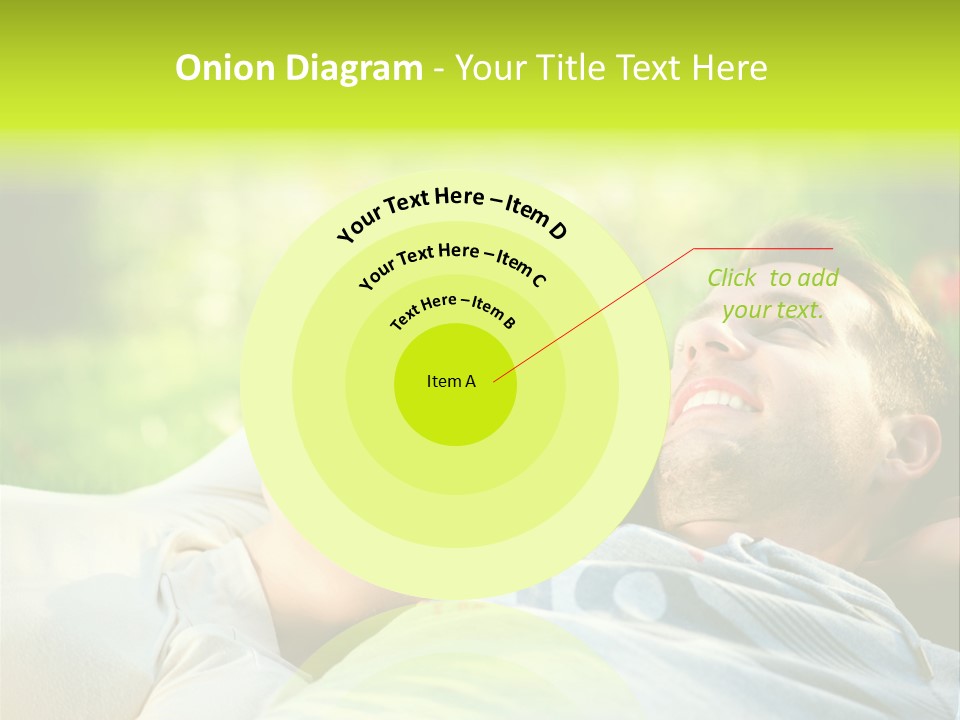 Young Girl Woman PowerPoint Template