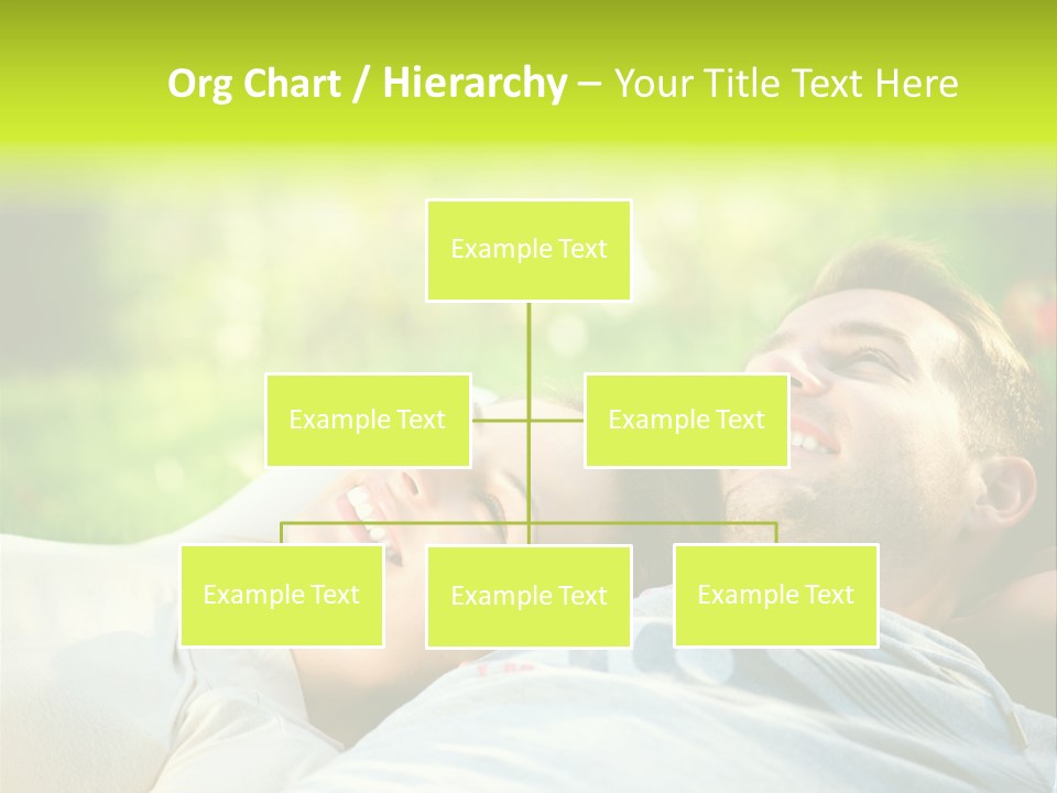 Young Girl Woman PowerPoint Template