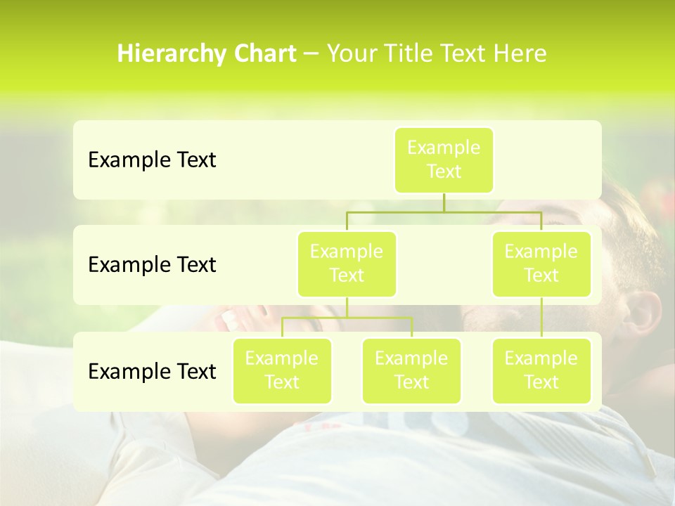 Young Girl Woman PowerPoint Template