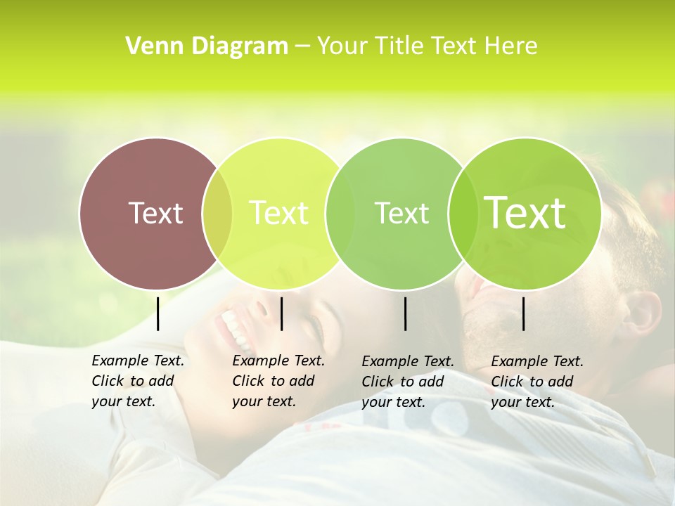 Young Girl Woman PowerPoint Template