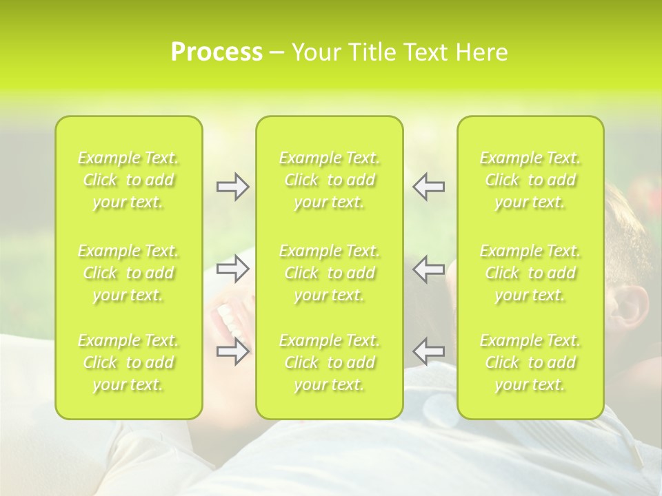 Young Girl Woman PowerPoint Template