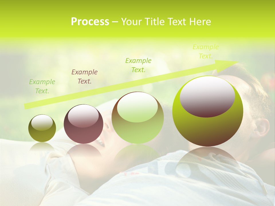 Young Girl Woman PowerPoint Template