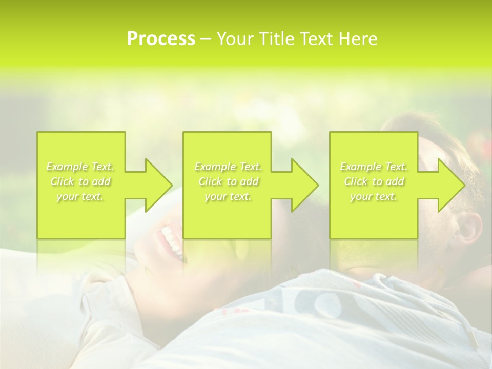 Young Girl Woman PowerPoint Template