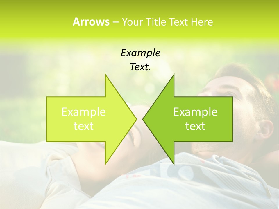 Young Girl Woman PowerPoint Template