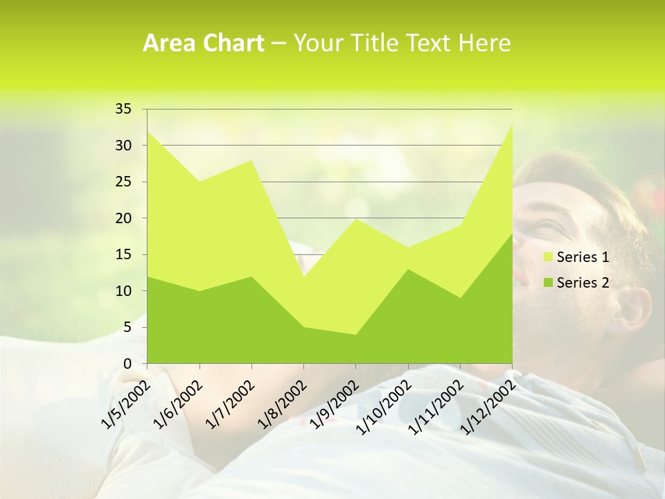 Young Girl Woman PowerPoint Template