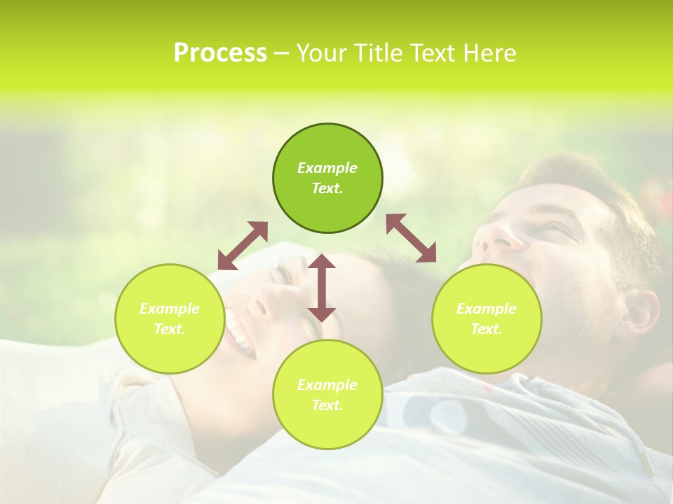 Young Girl Woman PowerPoint Template