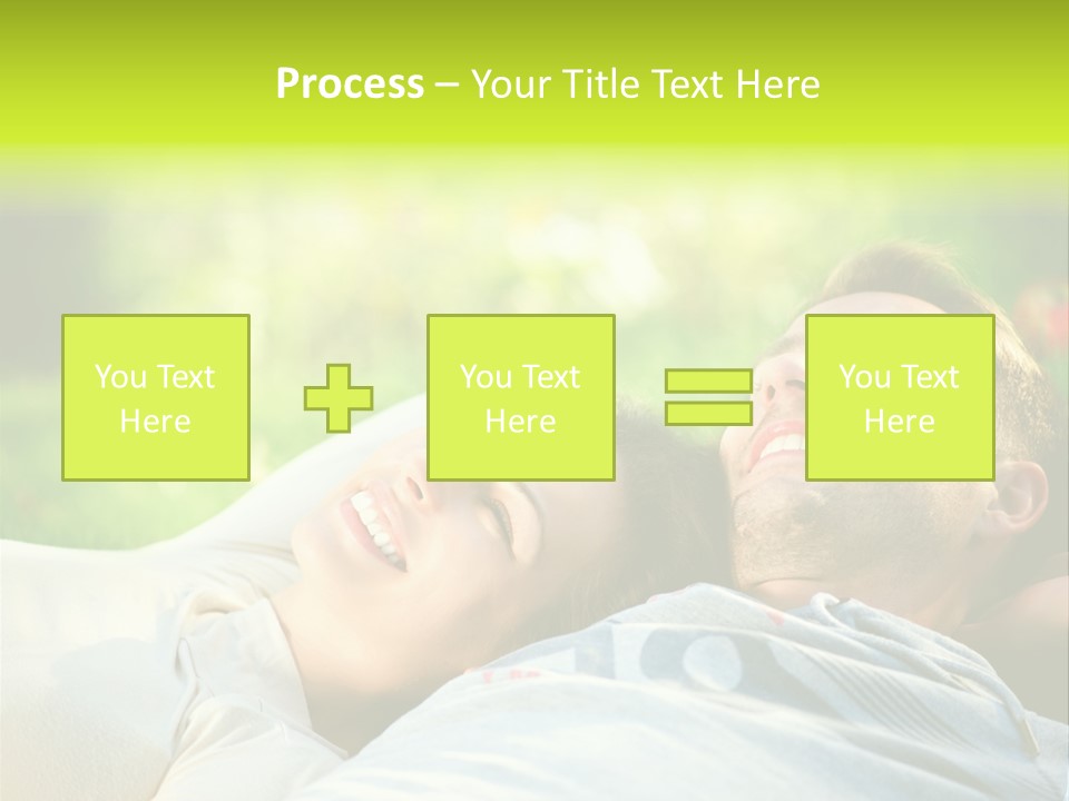 Young Girl Woman PowerPoint Template