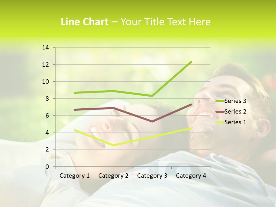 Young Girl Woman PowerPoint Template