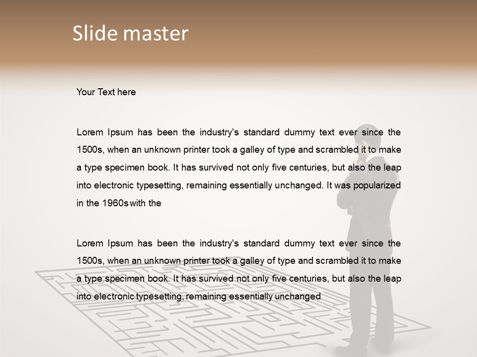 Intricacy Business Writing PowerPoint Template