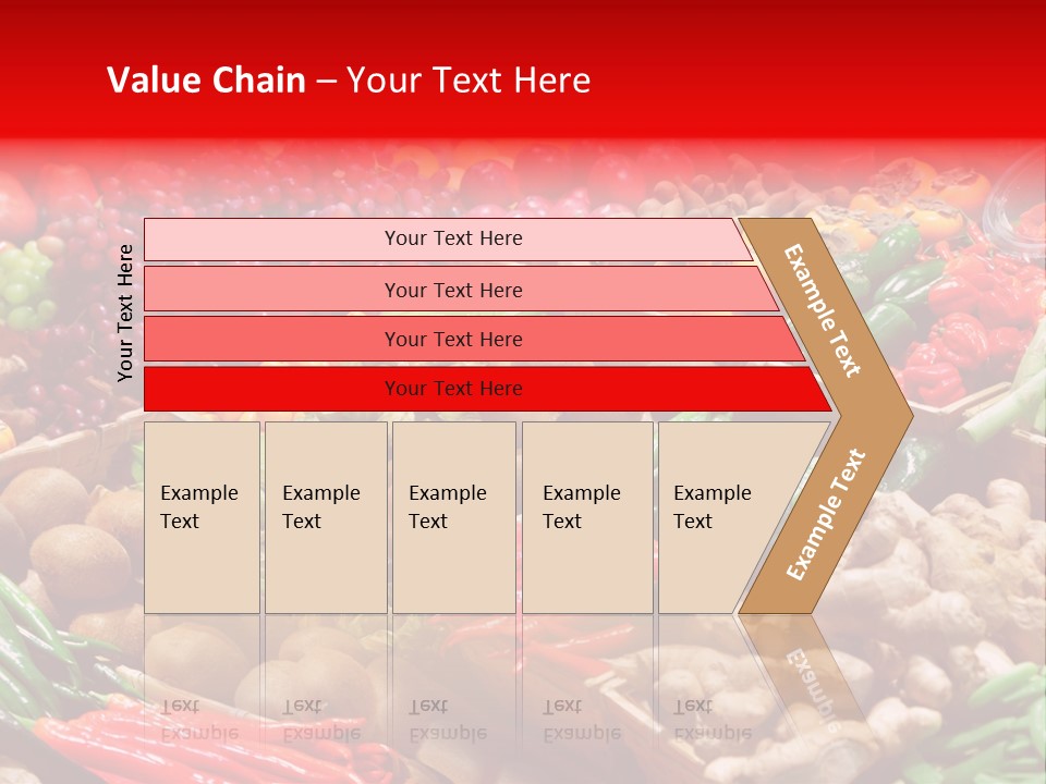 Plum Food Greengrocery PowerPoint Template