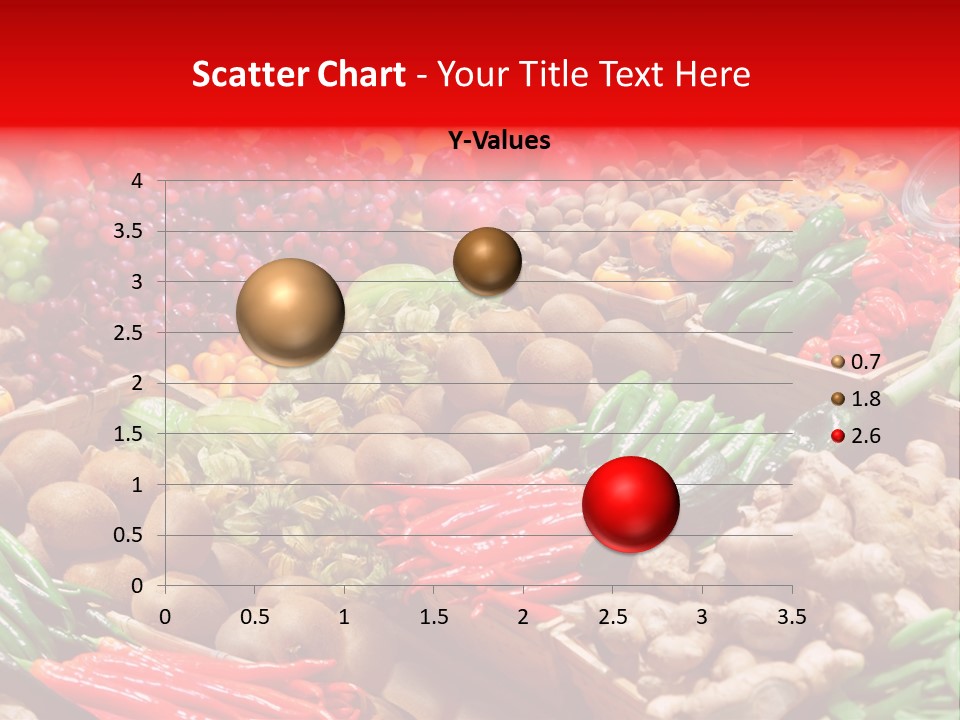 Plum Food Greengrocery PowerPoint Template