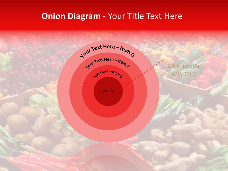 Plum Food Greengrocery PowerPoint Template