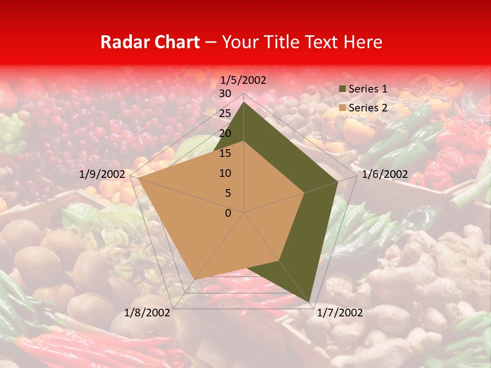 Plum Food Greengrocery PowerPoint Template