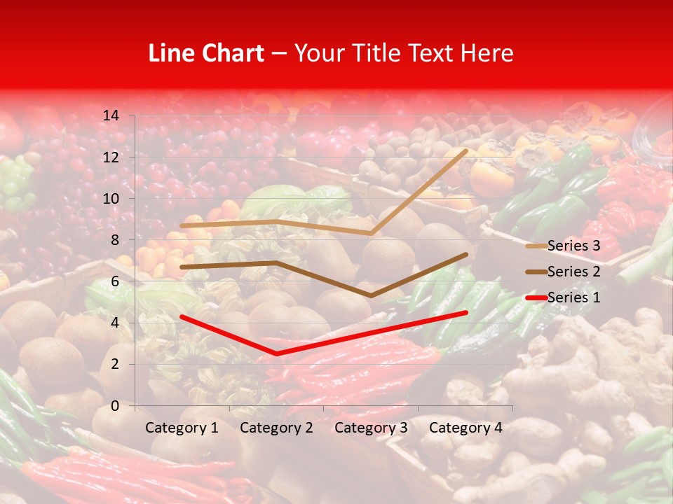 Plum Food Greengrocery PowerPoint Template