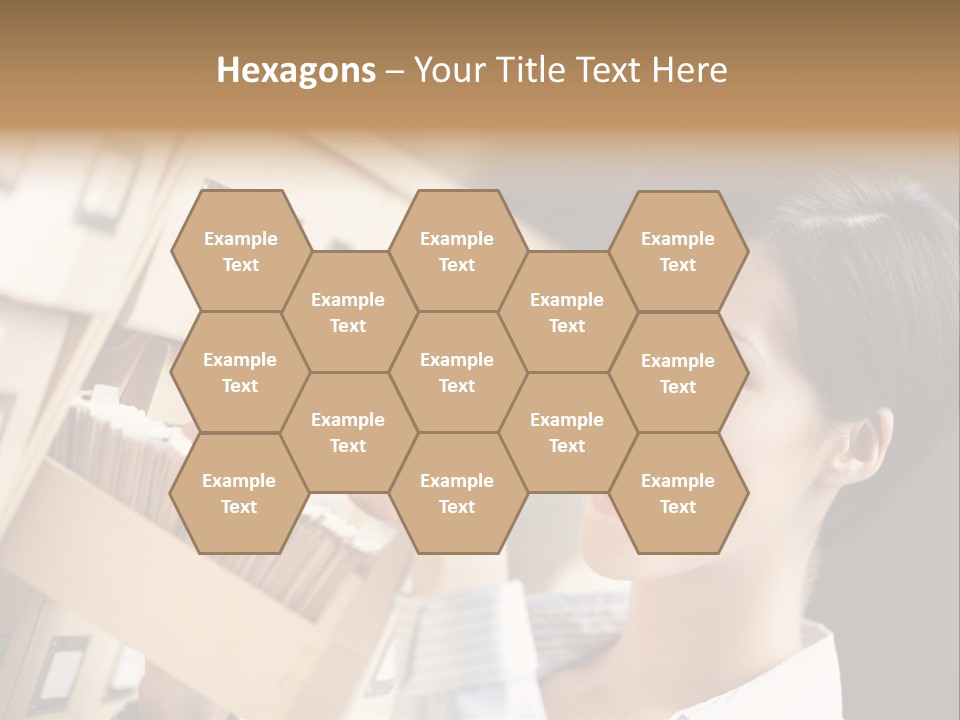 Caucasian Box Research PowerPoint Template