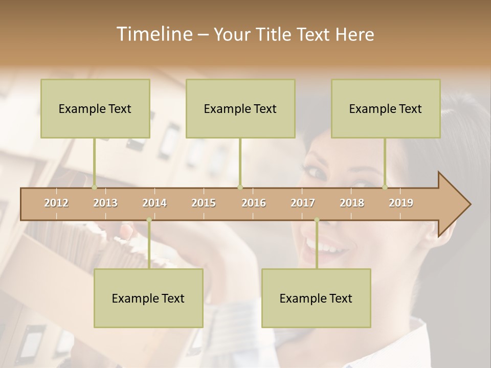 Caucasian Box Research PowerPoint Template