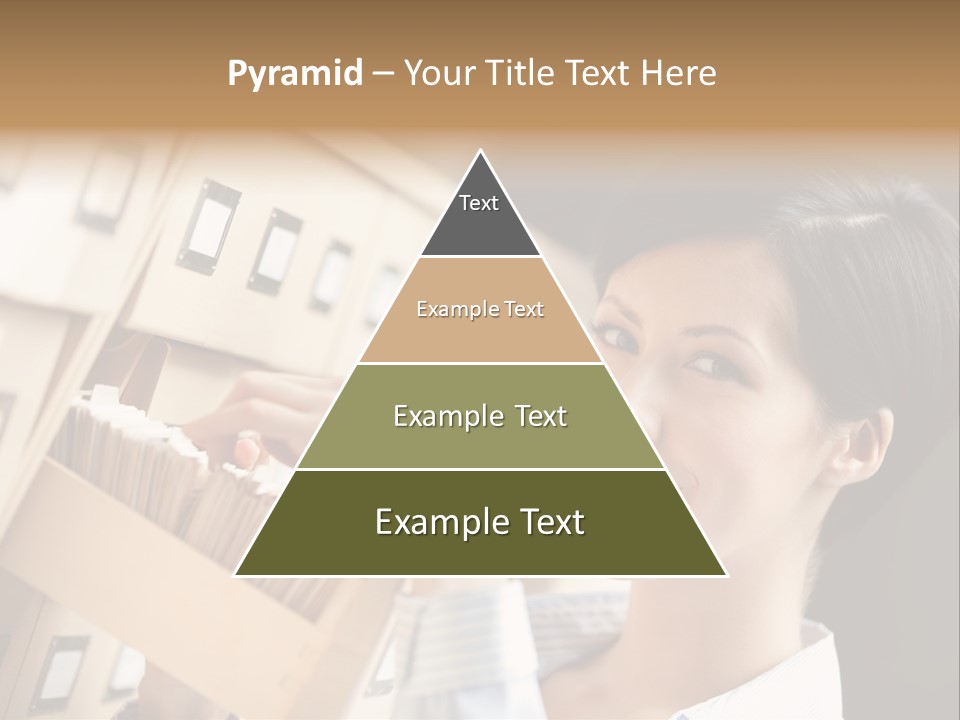 Caucasian Box Research PowerPoint Template