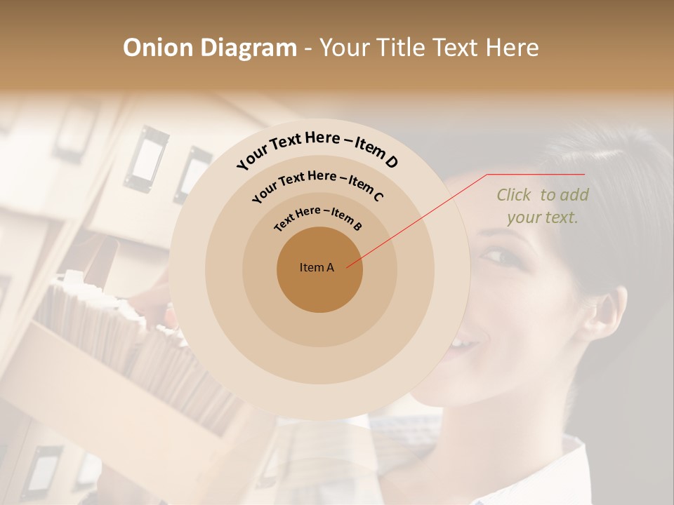 Caucasian Box Research PowerPoint Template