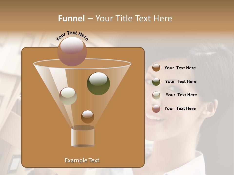 Caucasian Box Research PowerPoint Template