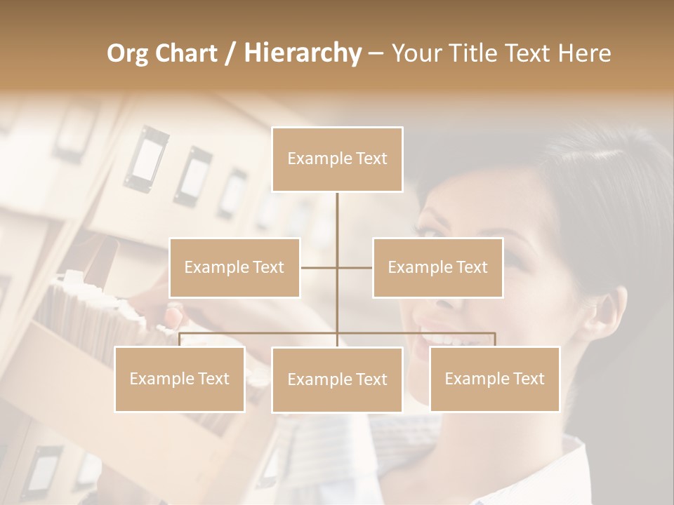 Caucasian Box Research PowerPoint Template