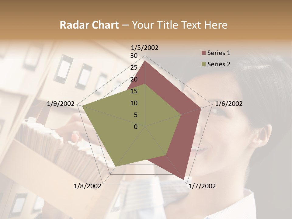 Caucasian Box Research PowerPoint Template