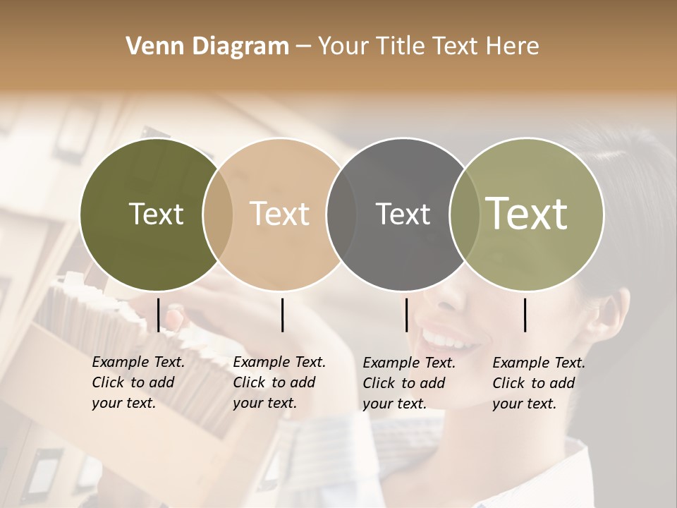 Caucasian Box Research PowerPoint Template