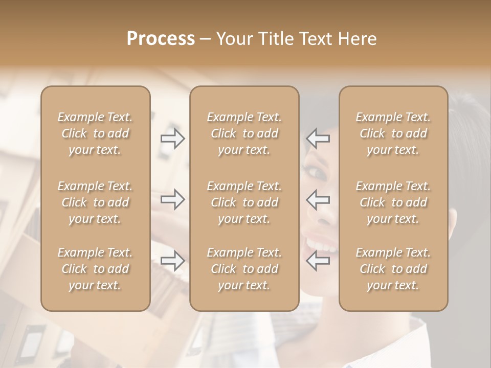 Caucasian Box Research PowerPoint Template