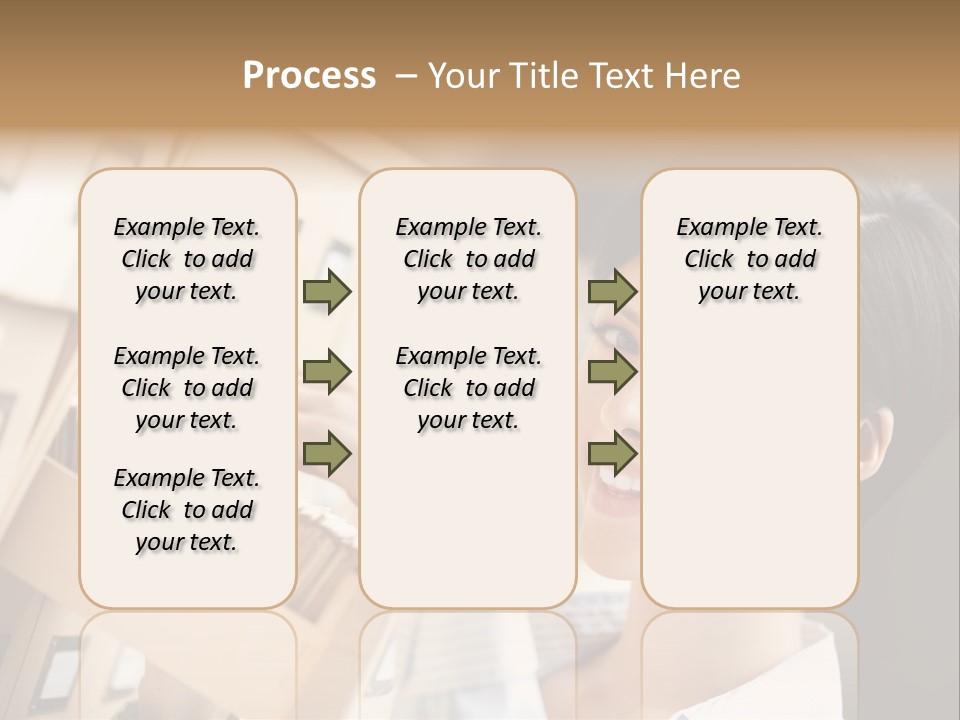 Caucasian Box Research PowerPoint Template