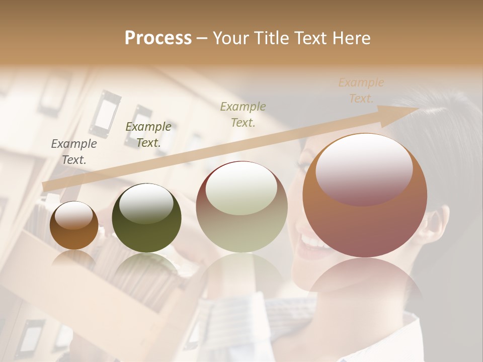 Caucasian Box Research PowerPoint Template