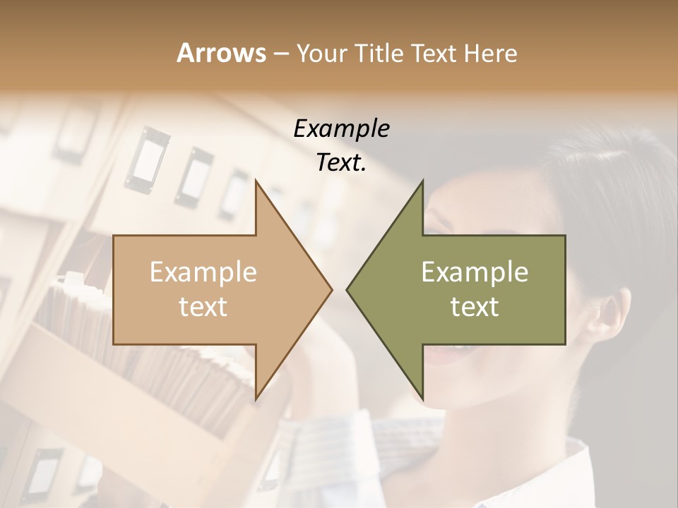 Caucasian Box Research PowerPoint Template