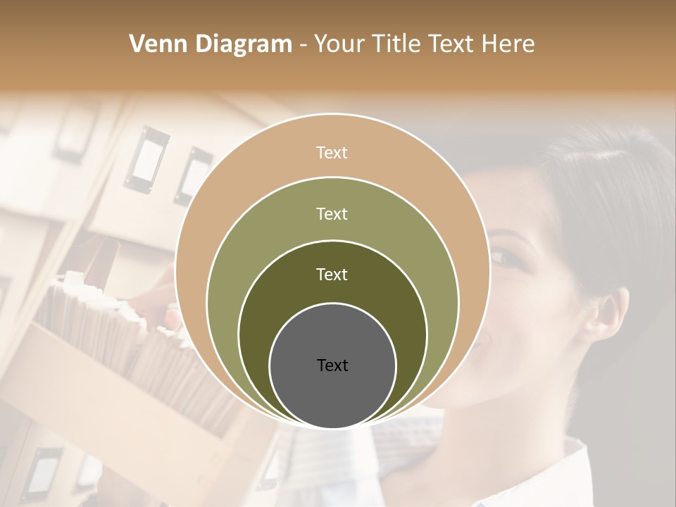 Caucasian Box Research PowerPoint Template