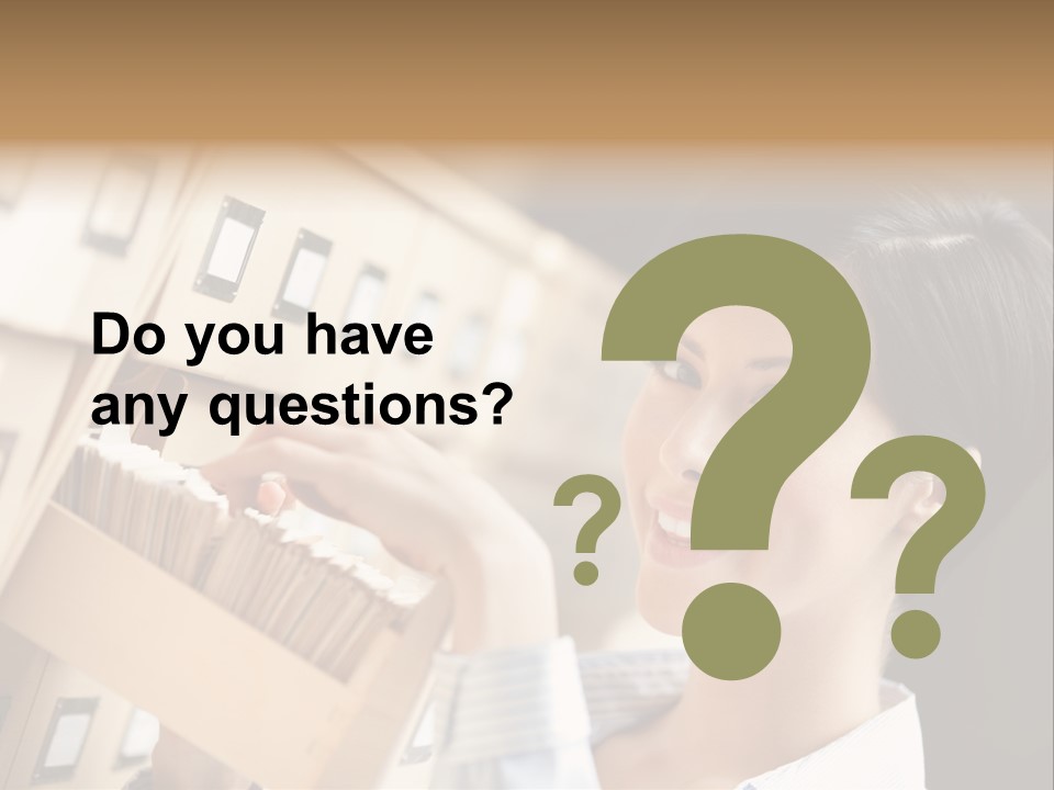 Caucasian Box Research PowerPoint Template