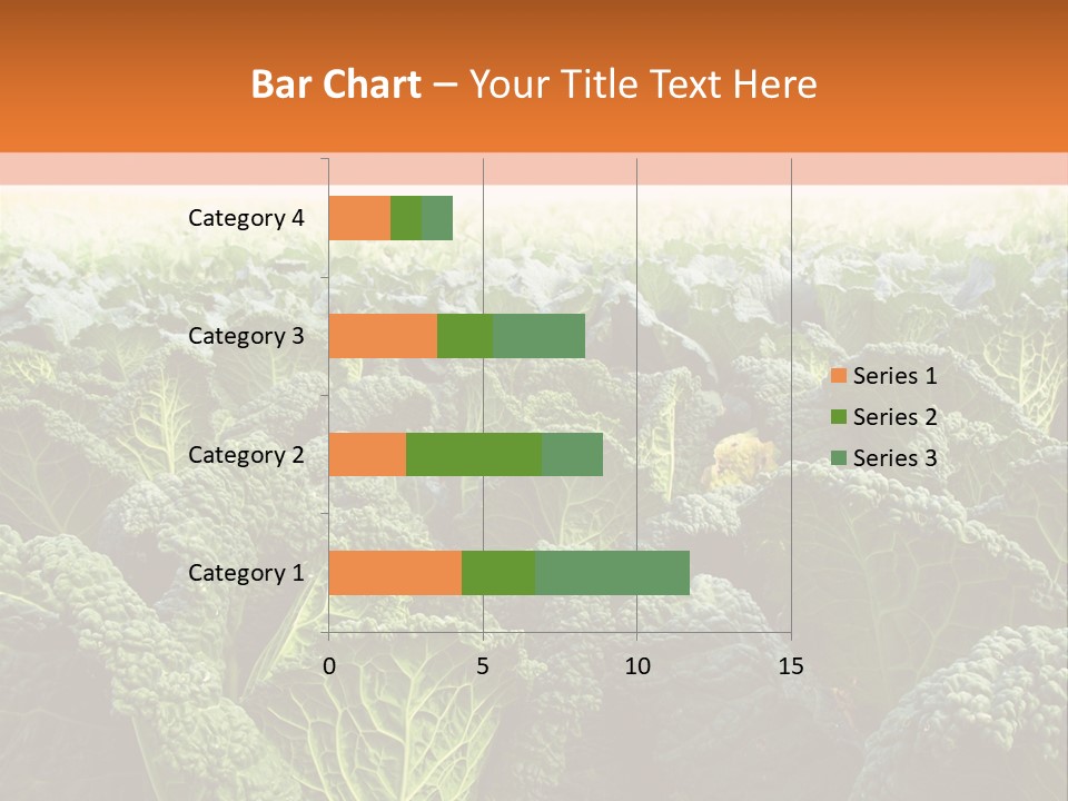 Agriculture Collard Greens Organic PowerPoint Template