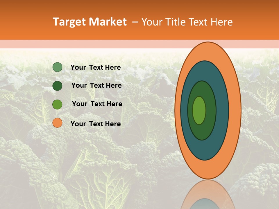 Agriculture Collard Greens Organic PowerPoint Template