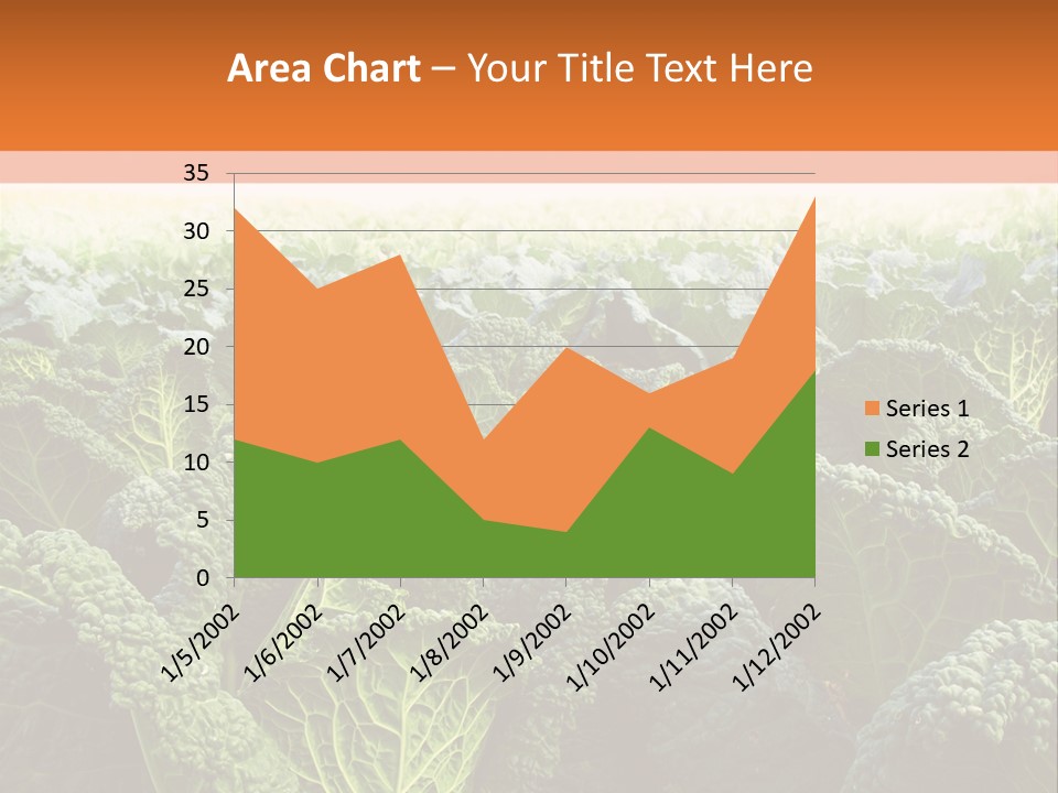Agriculture Collard Greens Organic PowerPoint Template