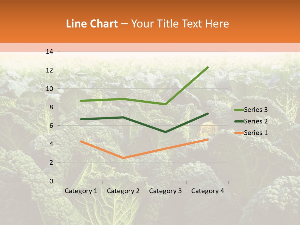Agriculture Collard Greens Organic PowerPoint Template