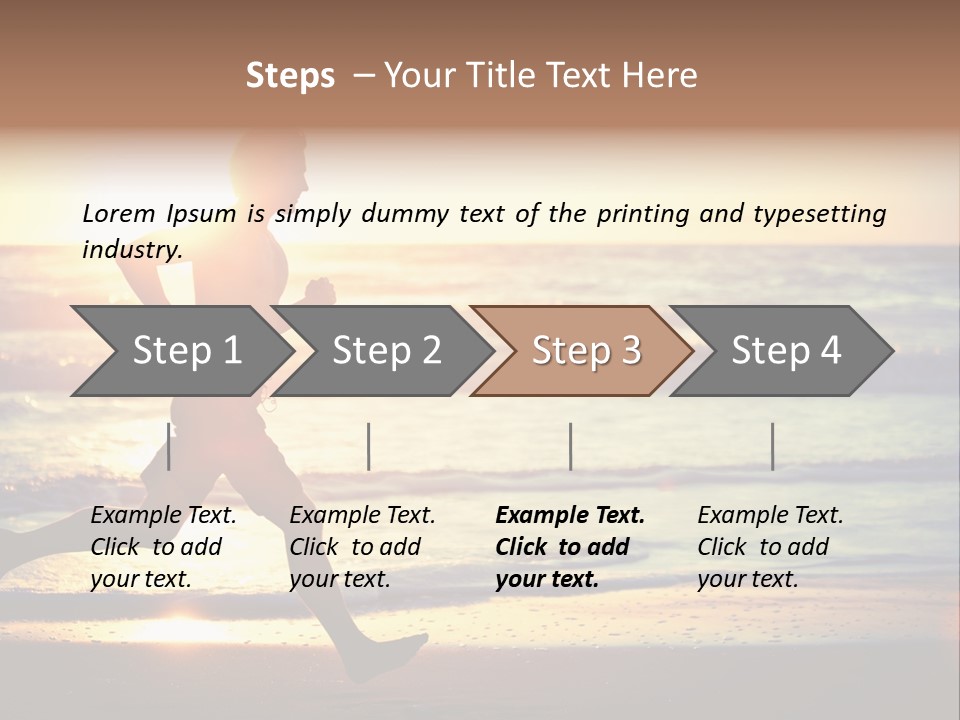 Athlete Youth Sport PowerPoint Template