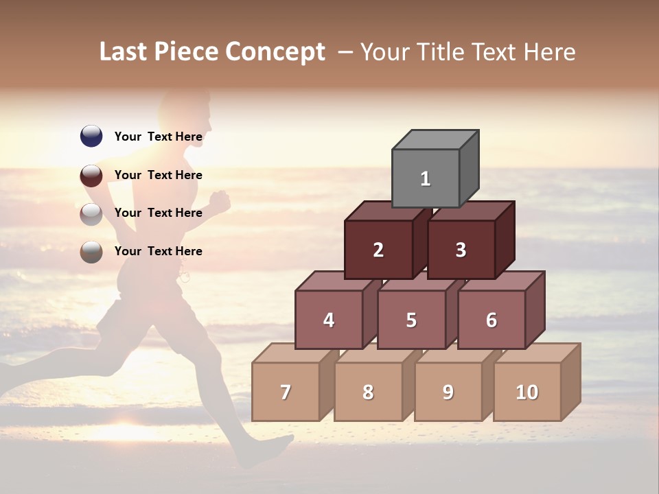 Athlete Youth Sport PowerPoint Template