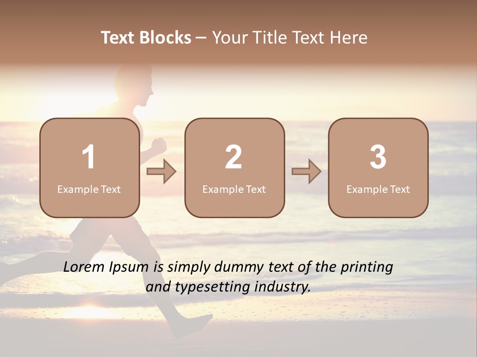 Athlete Youth Sport PowerPoint Template