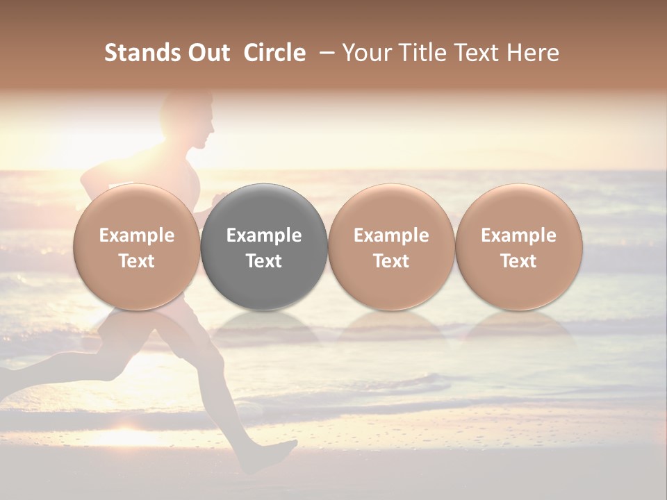 Athlete Youth Sport PowerPoint Template