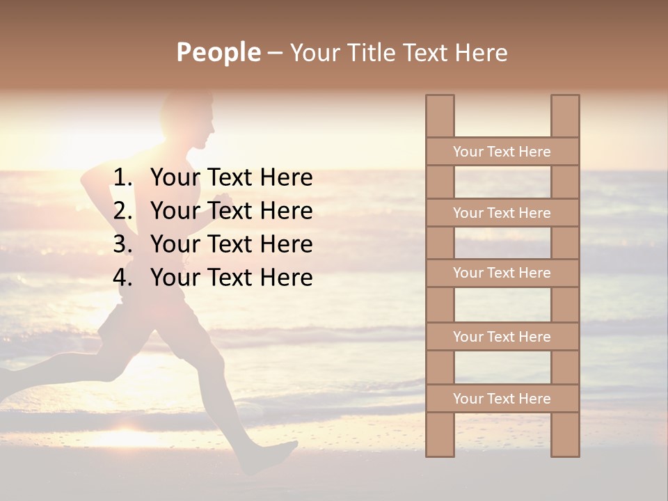 Athlete Youth Sport PowerPoint Template