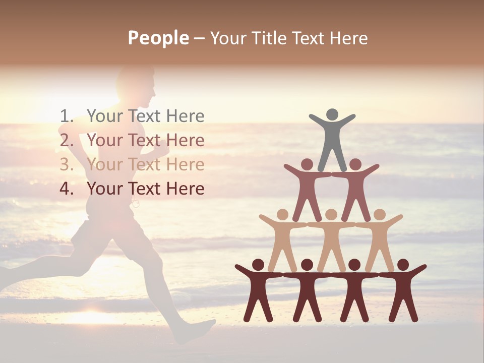 Athlete Youth Sport PowerPoint Template